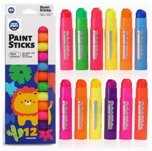 Crayones de Cera de Secado Rápido para Niños, 6/8/12/18/24/36 Colores, No Manchan, Barras de Pigmento Sólido, Barras de <span class=keywords><strong>Tempera</strong></span> de Huevo, Lavables - Product Image 3