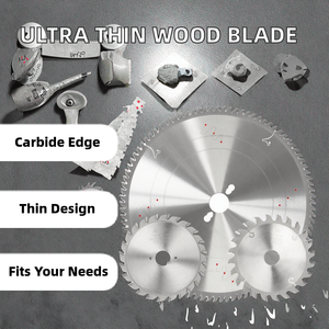 Lame de scie à bois professionnelle ultra-fine, personnalisable, à pointe en carbure, soudée au laser, pour le bois blanc - Product Image 2