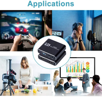 Carte de capture TV-link 4K pour Nintendo Switch, Xbox, PS4/PS5, PC/OBS Streaming USB3.0 en alliage d'aluminium et acier inoxydable
