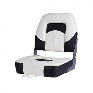 เบาะเรืออลูมิเนียมพับได้กันน้ำ ป้องกันแสงแดด สำหรับตกปลา ใช้ในเรือยอชท์และเรือเร็ว - Product Image 3