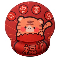 Tapis de souris de jeu repose-poignets Panda Cartoon ergonomique personnalisable couleur et taille Gel SIlicone tapis de souris en mousse à mémoire pour le bureau