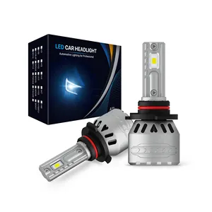 Farol universal 60W 12000LM LED H4 H7 H8 9005 9006 DC12-36V Mini lâmpada LED para carro