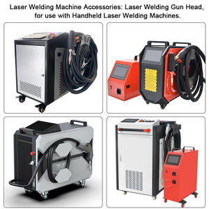 Водяное охлаждение, 1500 Вт, 2000 Вт, 3000 Вт, 4-в-1, ручной лазерный сварочный пистолет, сварочная головка, аксессуары для станков, запасные части Suplaser - Product Image 6