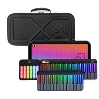 Green & Black Electronic Keyboard Portable Hard Shell Protective EVA Storage Bag
