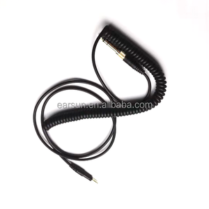 สายหูฟังแบบม้วน HDJ X5 สำหรับเปลี่ยน <span class=keywords><strong>ATH</strong></span>-<span class=keywords><strong>M50x</strong></span> ใช้แทนสาย AUX ของหูฟัง Audio-Technica <span class=keywords><strong>ATH</strong></span>-M40x, <span class=keywords><strong>ATH</strong></span>-M70x - Product Image 2