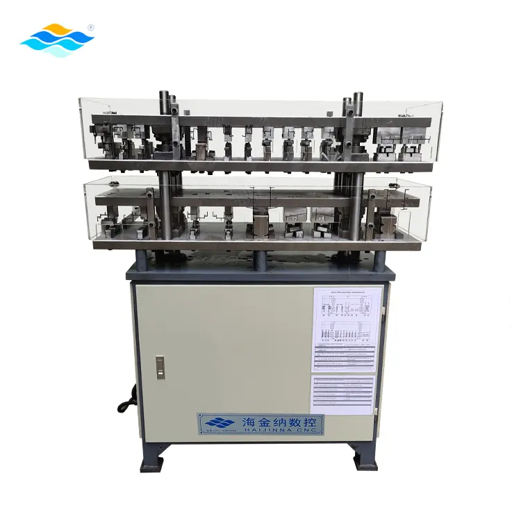 Custom aluminium extrusion punch hydraulic sliding door and window punching machine for aluminum profile puncher