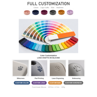 Gamelle anti-glouton avec ventouse pour chiens et chats, gamelle labyrinthe en silicone de qualité alimentaire, gamelle antidérapante pour animaux de compagnie