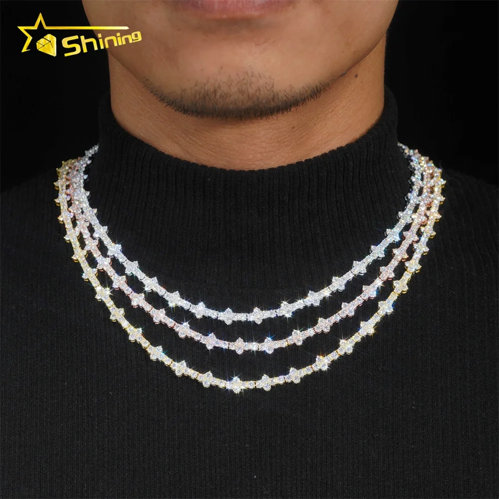 Shop Our Solid S925 Gold Plated Cross Hip Hop Jewelry