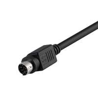 Prises personnalisées ODM/OEM 8 Mini Din 8 Mini Din 8 broches câble mâle-mâle Beige 1.5/2/3/4/5/6/7/9 M