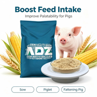 Additif alimentaire pour porcs : Degrade la Vomitoxine (DON), augmente la consommation d'aliments et favorise la prise de poids chez les porcs