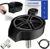 Lave-tasses multifonctionnel en acier inoxydable 304 haute pression, à fixation sur évier, pour bar à café
