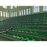 Système de sièges de tribune OEM, structure soudée, assemblage rapide, couleur et taille personnalisées, tribune pour concert, stade, événement