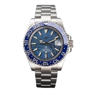 Relojes para Hombre con Movimiento NH35, Automático, 40 mm, Sub Mod, Resistente al Agua, Verde, Zafiro, Acero Inoxidable, Fecha, Bisel Inclinado - Product Image 1