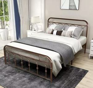 Precio al por mayor: Camas de madera de todos los tamaños, camas metálicas con espacio de almacenamiento, muebles de dormitorio de fácil montaje. - Product Image 4