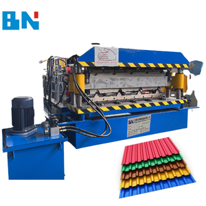2024 tôn mái tôn tấm kim loại kẽm ibr lợp cuộn hình thành máy để Bán máy làm gạch - Product Image 1