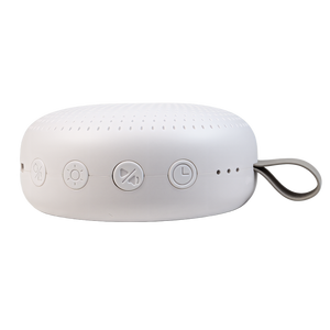 Las mejores 15 canciones de música de ruido blanco <span class=keywords><strong>para</strong></span> bebés, entrenador de sueño de salud inteligente con luz nocturna, altavoz de ayuda <span class=keywords><strong>para</strong></span> <span class=keywords><strong>dormir</strong></span> portátil, Color blanco - Product Image 5