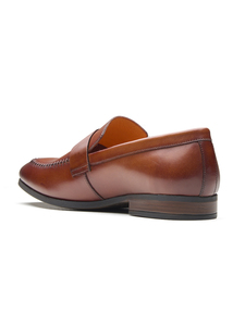 Zapatos de vestir formales de cuero genuino para hombre, sin cordones, para negocios, oficina, bodas, cómodos, de cuero suave, calzado de lujo, OEM, ODM - Product Image 4