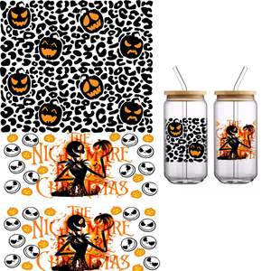 Venta al por Mayor de Calcomanías Personalizadas de Anime y Dibujos Animados, Resistentes al Agua, de Material PET, 16oz 20oz, con Protección UV, para Vasos, Tazas y Globos de Nieve - Product Image 5