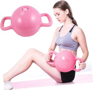 Portable Water Filled Kettlebells Adjustable <strong>Weight</strong> Dumbbells for Women Fitness Accessories Non-Slip Double Ear <strong>Handle</strong> Yoga - Product Image 5