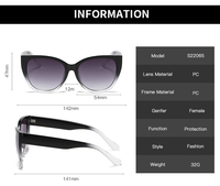 Nouvelles lunettes de soleil à la mode lunettes de soleil crème solaire haut de gamme Internet célébrité rue photographie lunettes de soleil simples