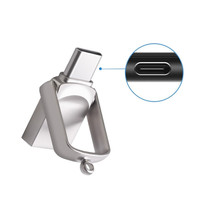 Memorias USB 3.0 Mini Metálicas Baratas al por Mayor de 8gb 16gb 32gb 64gb 128gb Tipo C con Impresión de Logotipo Personalizado