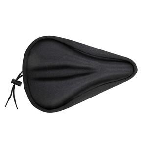 Cojín para sillín de bicicleta, funda de silicona gruesa para asiento, cómoda almohadilla para ciclismo, para bicicleta de montaña, Unisex, para adultos, para todas las estaciones - Product Image 1