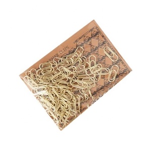 Vật Tư Văn Phòng Mạ Nickel Giấy Clips 100 Cái Kim Loại Vòng Bạc Cho Giấy Cố Định Opp Túi 28/33/50 Mét 1000 Hộp 7-15days - Product Image 4