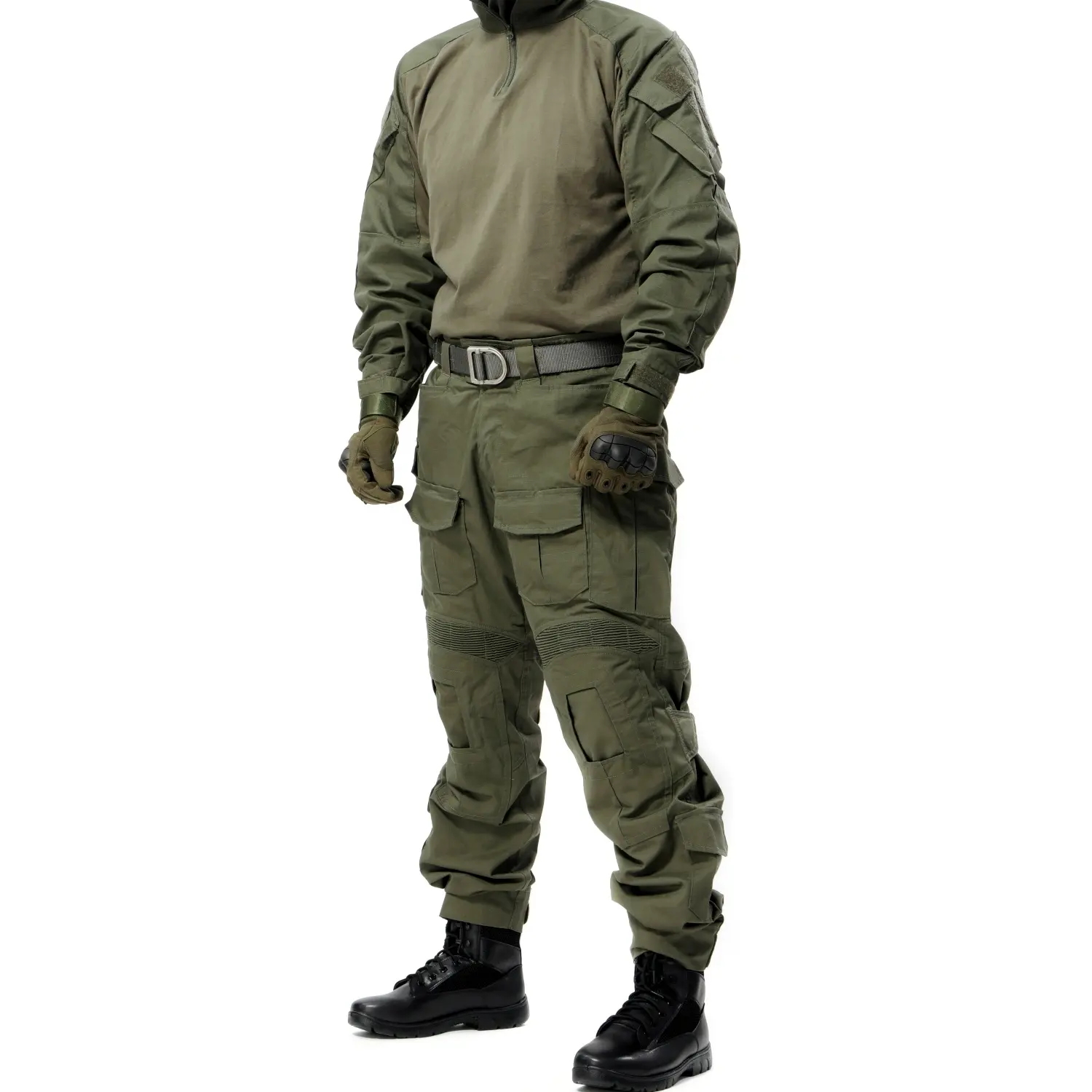 Uniformes de combate G3 Camisa y pantalones Gama Verde Caza al aire libre Pantalones de combate Ropa Traje de rana Uniforme táctico
