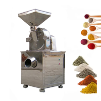 Moulin à poudre multifonctionnel électrique pour fèves de cacao, machine à moudre la poudre de gâteau, moulin à poudre sèche en acier inoxydable
