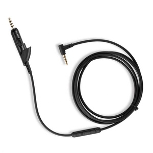 Câble audio de remplacement en PVC noir de 1,2 m, prise mâle-femelle 3,5 mm, conducteur en cuivre nu non blindé <span class=keywords><strong>pour</strong></span> QuietComfort - Product Image 4