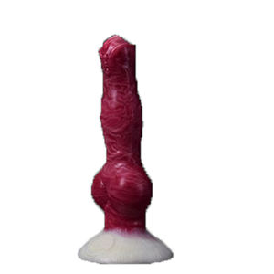 FAAK Hellfire nodo del cane Dildo per gli uomini donne masturbazione morbido cazzo con forte ventosa goccia di spedizione giocattoli sessuali - Product Image 1