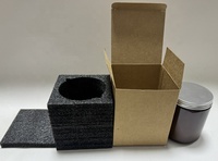 Ensemble cadeau de bougies parfumées artisanales en cire de soja avec logo personnalisé pour la fête des pères et le Ramadan, avec emballage personnalisé