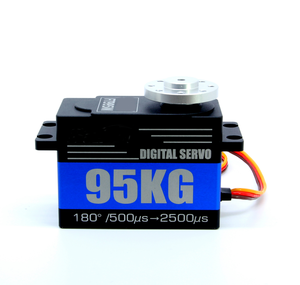 HANHAI 8.4V 12V 95KG Servo numérique étanche sans balais 120kg 130kg 150kg Couple pour voiture RC à l'échelle 1/5 et quadricoptère, rechargeable - Product Image 6