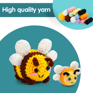 Prix usine débutants <span class=keywords><strong>crochet</strong></span> kit animal bricolage <span class=keywords><strong>facile</strong></span> <span class=keywords><strong>crochet</strong></span> kit pour débutants <span class=keywords><strong>crochet</strong></span> kit pour débutants adultes - Product Image 4
