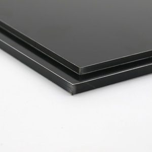 Plaque <span class=keywords><strong>Dibond</strong></span> <span class=keywords><strong>3mm</strong></span> 0.21mm Brillante Blanche/Noire, Couleurs Double Face, Moderne, Antistatique, ACP - Product Image 3