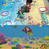 Bestseller Interaktiver Kinder-Sandstrand-Projektor Virtueller Strand-Projektionsspielbereich für Indoor-Vergnügungsparks