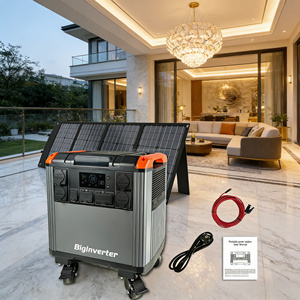Alimentation de secours 4000W 4KWH BIGINVERTER pour villa, balcon, maison solaire, coupure de courant, hors réseau, stockage d'énergie - Product Image 4