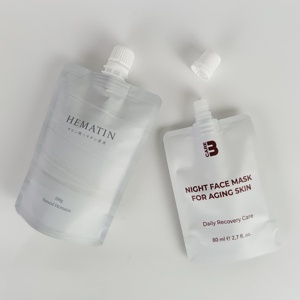 Gel Pouch Spout-pouch Cosmetic Spout <b>Packaging</b> <b>Bag</b> Soft Touch Soap Refill <b>Bag</b> Pouches for Shampoo - Product Image 5