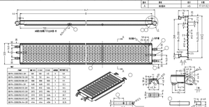Échelle en aluminium pour échafaudage et pièces d'échafaudage, escalier de chantier robuste pour échafaudage - Product Image 6
