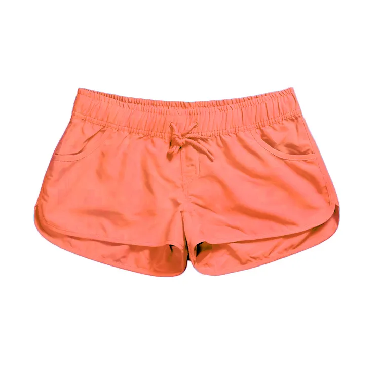 Shorts femininos casuais, bermudas femininas para praia, natação, tecido respirável e confortável, à prova d'água