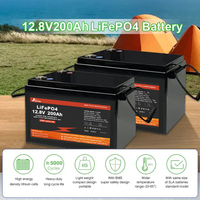 Baterai Deep Cycle IP67 Marine Lifepo4 12v 100ah Paket Baterai Lithium untuk Motor Trolling Perahu Kayak 12V 100Ah Baterai Lifepo4