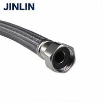 Tuyau d'arrivée d'eau JINLIN en nylon tressé épaissi, flexible, facile à installer, longue durée de vie, pour l'hygiène domestique