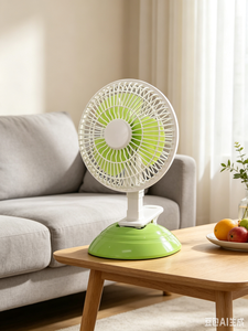 Ventilador de Aire Acondicionado Moderno para Hogar, Comercios, Hoteles y Autocaravanas, de Plástico, Eléctrico, Bajo Ruido, Control Mecánico, Ecológico, Portátil y Oscilante - Product Image 2