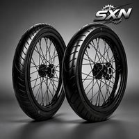 Kit de roues modifiées pour vélo électrique 17 pouces pour Sur-Ron Ultra Bee Supermoto, pneus de route en aluminium CNC, pièces de jantes haute performance