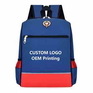 Private Label Kids School Promotional <b>Backpack</b> Oxford Material Digital Printing Lightweight Durable Laptop Sleeve Custom Logo - Product Image 1