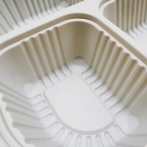 Siêu thị dùng một lần phân hủy sinh học lấy đi đông lạnh nấm sản phẩm bao bì thực phẩm Khay cho thịt trái cây rau - Product Image 6