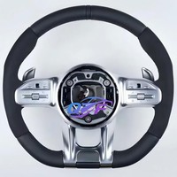 Volant en cuir pour Mercedes-Benz W204 W212 W213 W217 W218 a C E CLS, accessoires intérieurs automobiles