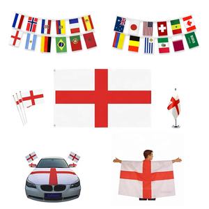 Camiseta de Sublimación para Fanáticos del Fútbol de Inglaterra, Canadá, México, Estados Unidos, Copa Mundial 2026, 100% Poliéster, Transpirable, de Secado Rápido y Ligera - Product Image 6