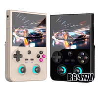 NOUVELLE Console de Jeux Portable ANBERNIC RG477V Console de Jeux Portable Rétro Écran 4,7 Pouces Android WiFi Simulateurs Console de Jeux Rétro