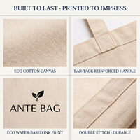 Sacs fourre-tout pour femmes en coton recyclé écologique, logo personnalisable, MOQ faible, réutilisables, en toile avec fermeture éclair et poignées en corde